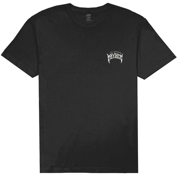 Lost ENTERPRISES MAYHEM DESIGNS TEE - BLACK - Sun Diego Boardshop