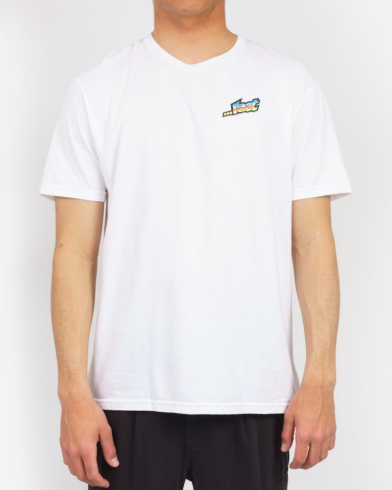 Lost ENTERPRISES Chrome Tee - WHITE - Sun Diego Boardshop