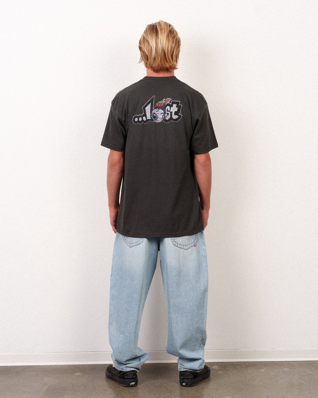 Lost Men's Eyeball Lam Tee Vintage Black - Vintage Black - Sun Diego Boardshop