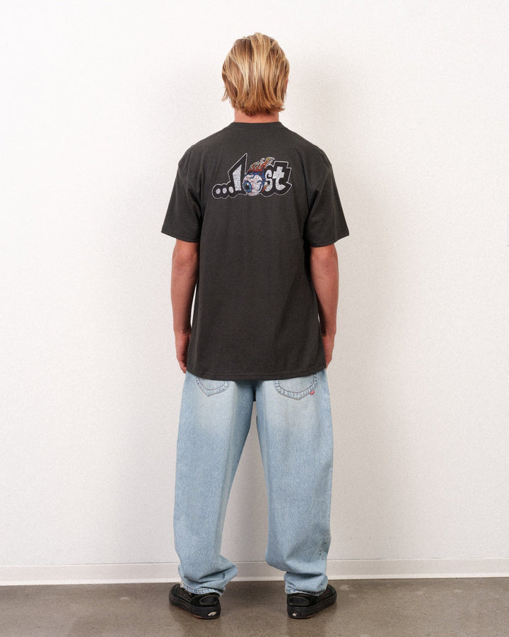 Lost Men's Eyeball Lam Tee Vintage Black - Vintage Black - Sun Diego Boardshop