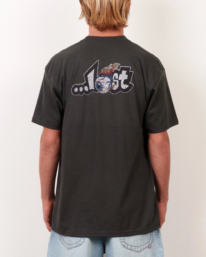 Lost Men's Eyeball Lam Tee Vintage Black - Vintage Black - Sun Diego Boardshop