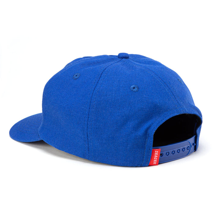 SEAGER UNCLE BILL HEMP SNAPBACK - BLUE - Sun Diego Boardshop