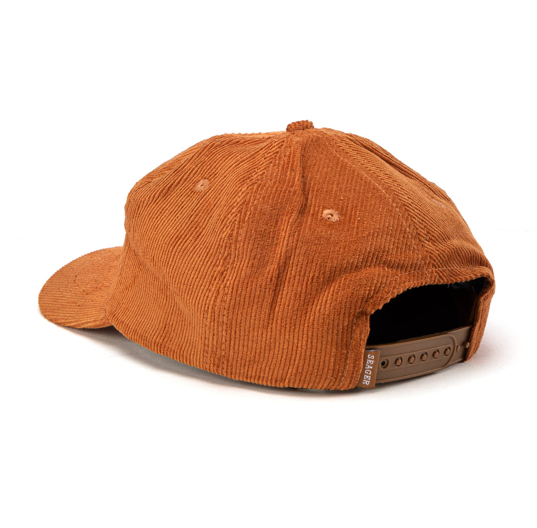 SEAGER Big Tex Corduroy Snapback - TEX BROWN - Sun Diego Boardshop