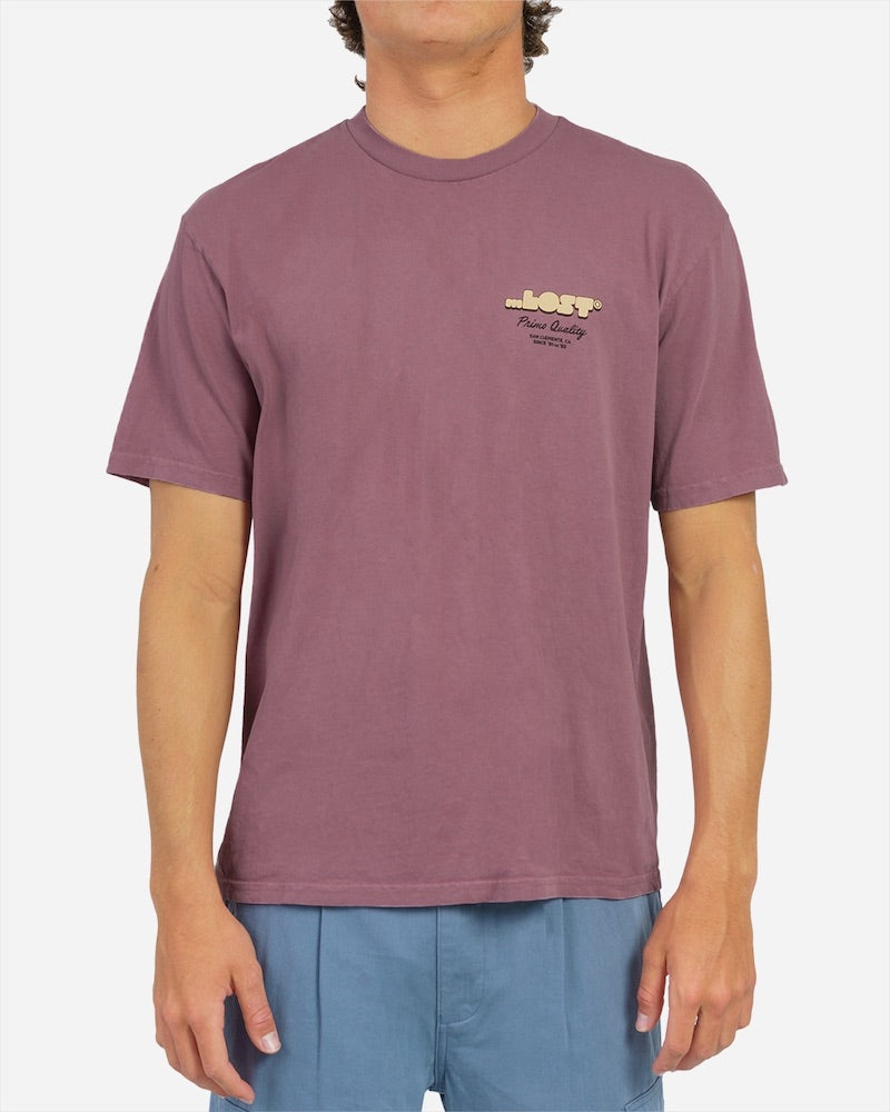 Lost ENTERPRISES Primo Boxy Tee - MAUVE - Sun Diego Boardshop