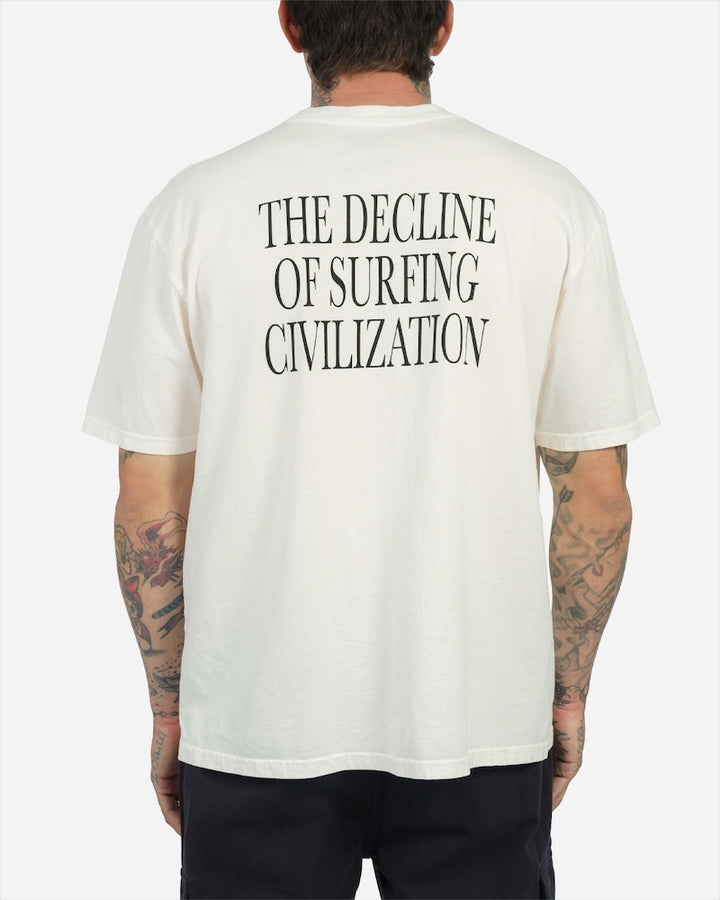 Lost Decline Boxy Tee - Vintage White - Sun Diego Boardshop