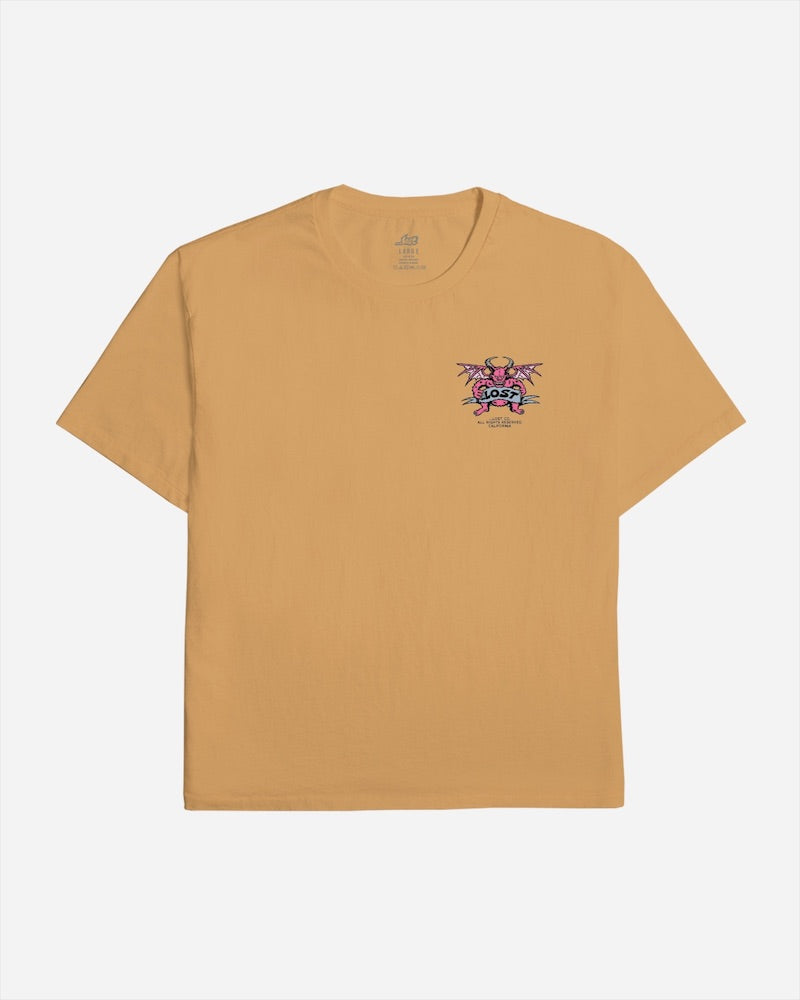 Lost ENTERPRISES Fiend Tee - FADED ORANGE - Sun Diego Boardshop