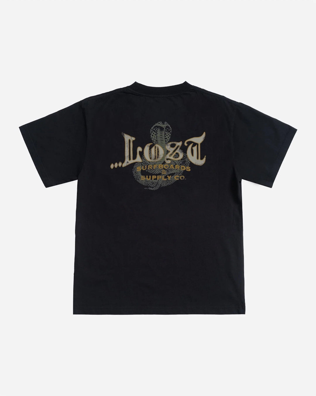 Lost Men's Cobra Boxy Tee - Black - Sun Diego Boardshop