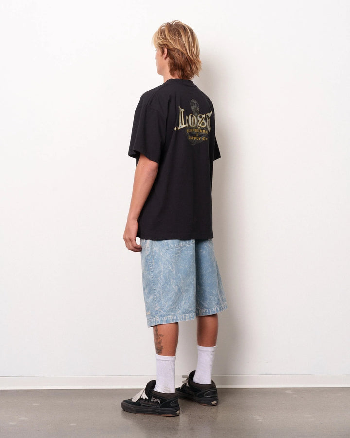 Lost Men's Cobra Boxy Tee - Black - Sun Diego Boardshop