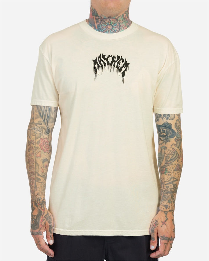 Lost Flyer Vintage Dye Tee - Vintage White - Sun Diego Boardshop