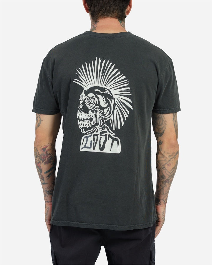 Lost Mohawk Vintage Dye Tee - Vintage Black - Sun Diego Boardshop