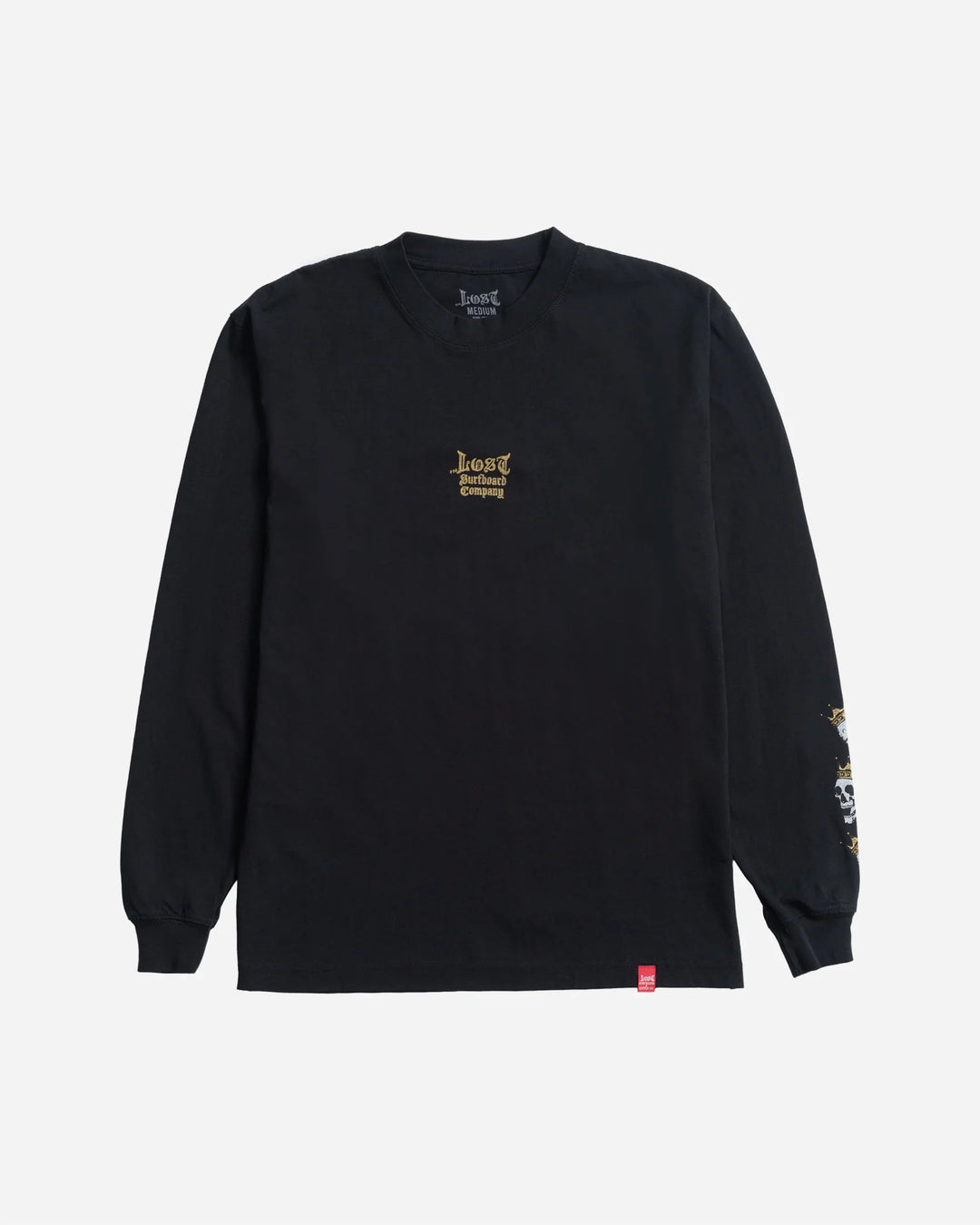 Lost Men's Mayhem Flannel Long Sleeve Tee Black - Black - Sun Diego Boardshop