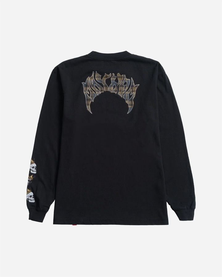 Lost Men's Mayhem Flannel Long Sleeve Tee Black - Black - Sun Diego Boardshop