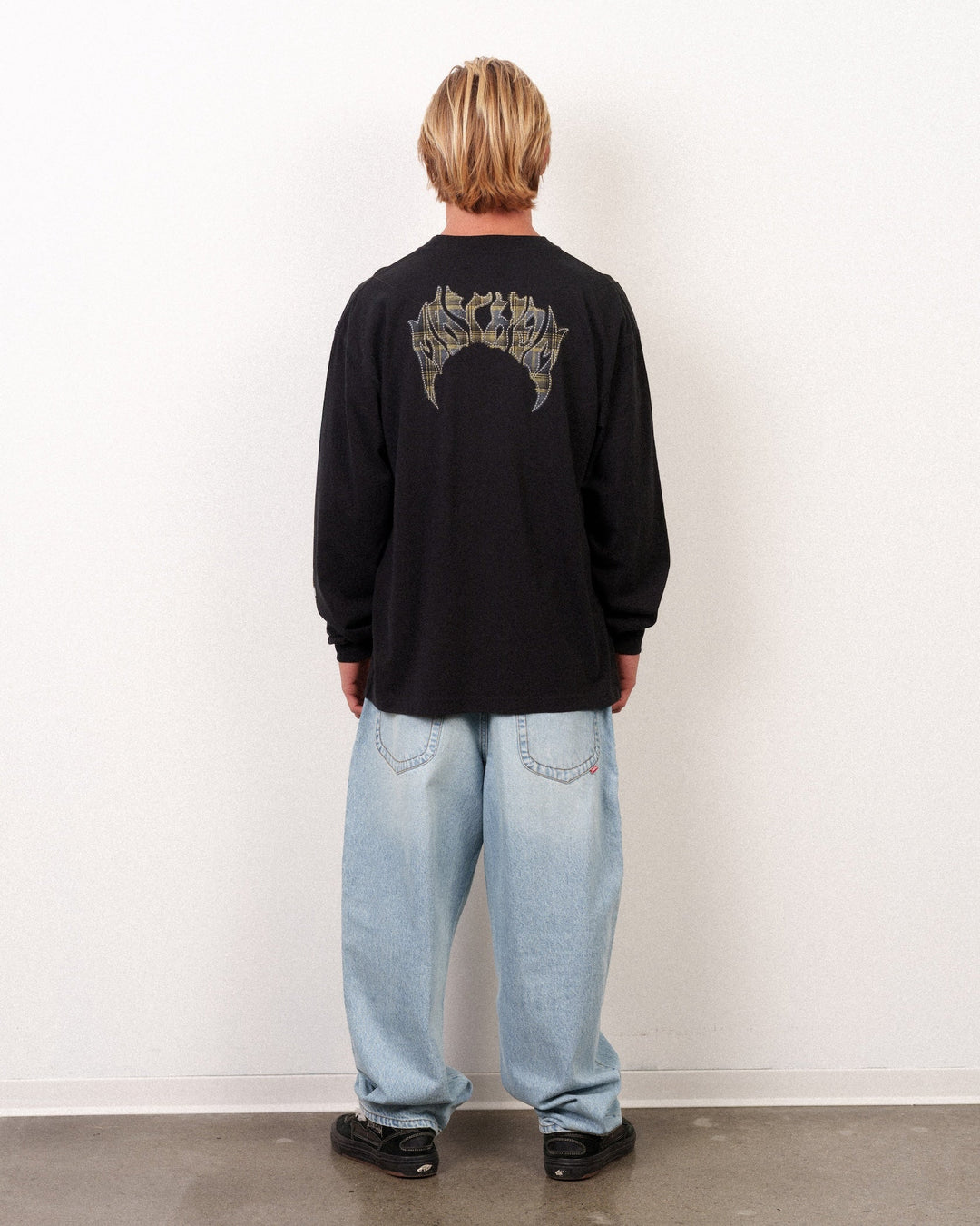 Lost Men's Mayhem Flannel Long Sleeve Tee Black - Black - Sun Diego Boardshop