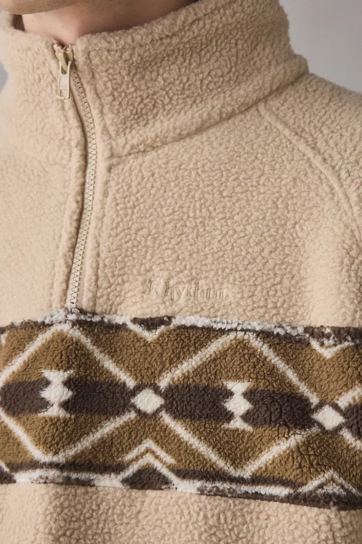 Rhythm High Plains Quarter-Zip Fleece - Desert