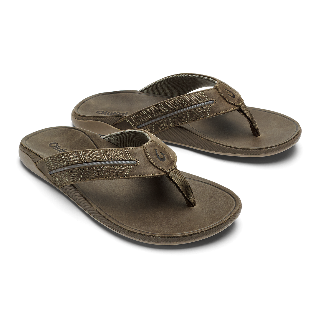 Olukai Men's Tuahine Palm - Mustang/Mustang (1313) - Sun Diego Boardshop