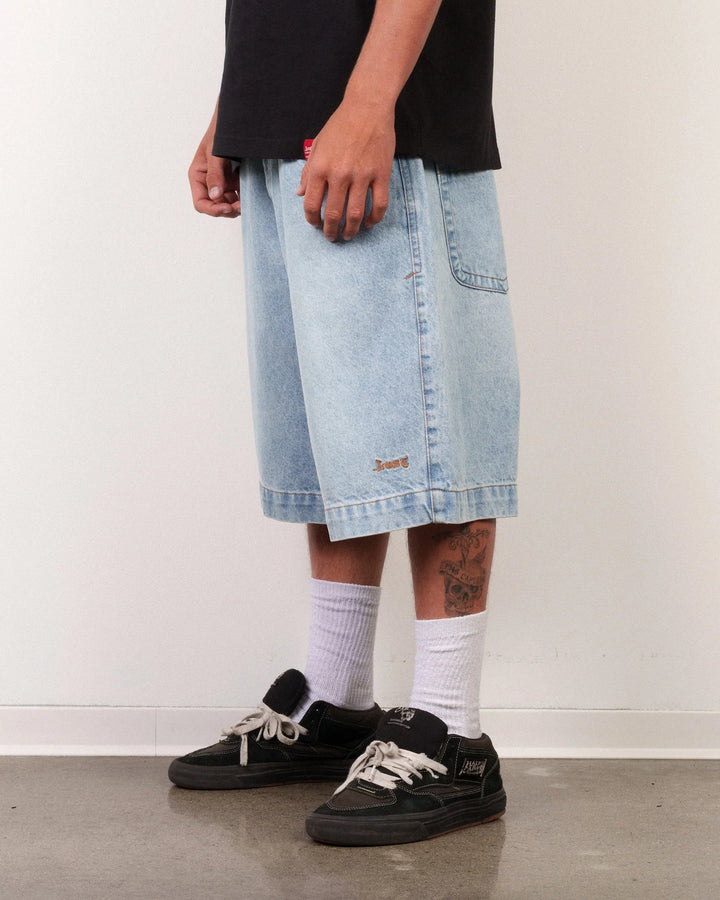 Lost Men's Big Rig Denim Jort - Vintage Blue - Sun Diego Boardshop