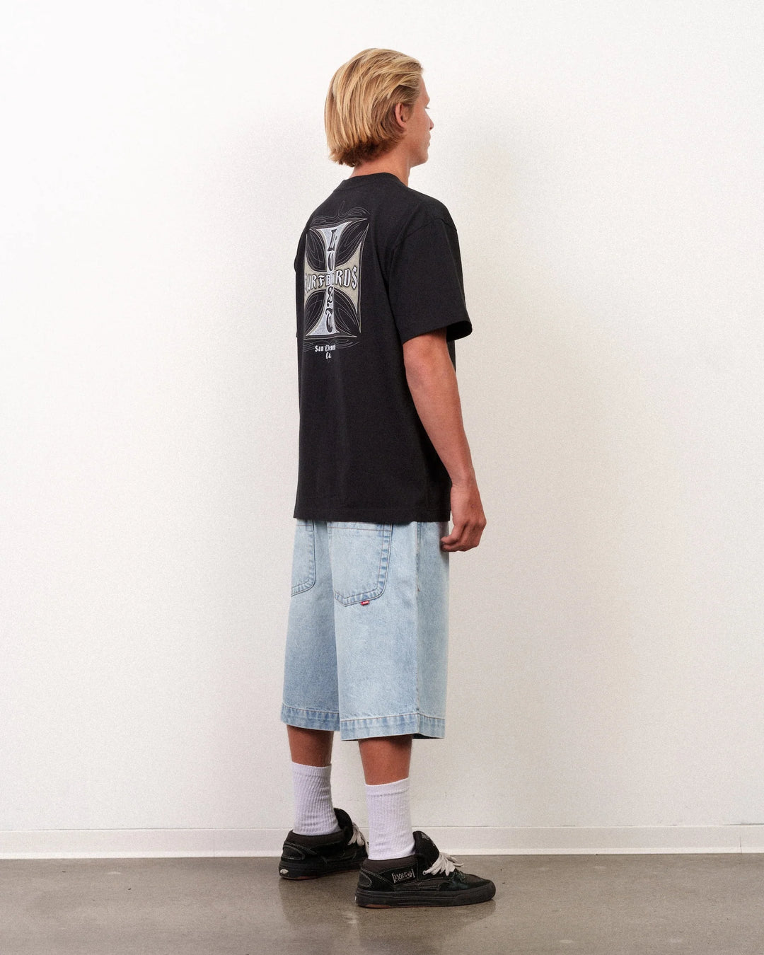 Lost Men's Big Rig Denim Jort - Vintage Blue - Sun Diego Boardshop