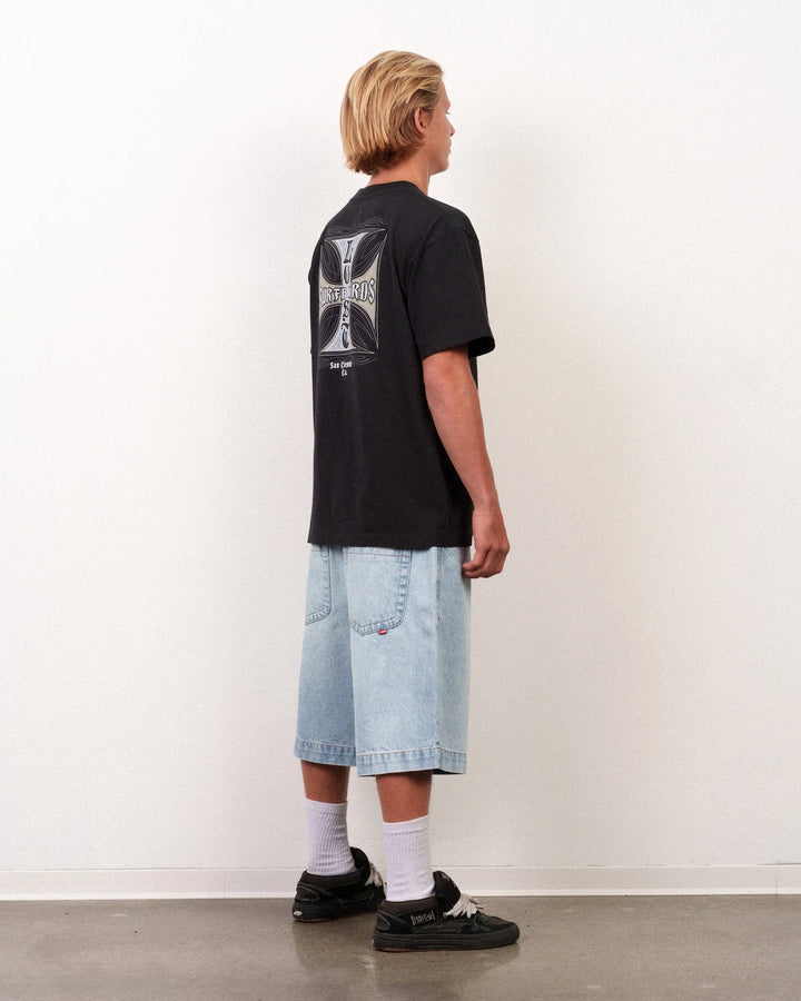 Lost Men's Big Rig Denim Jort - Vintage Blue - Sun Diego Boardshop