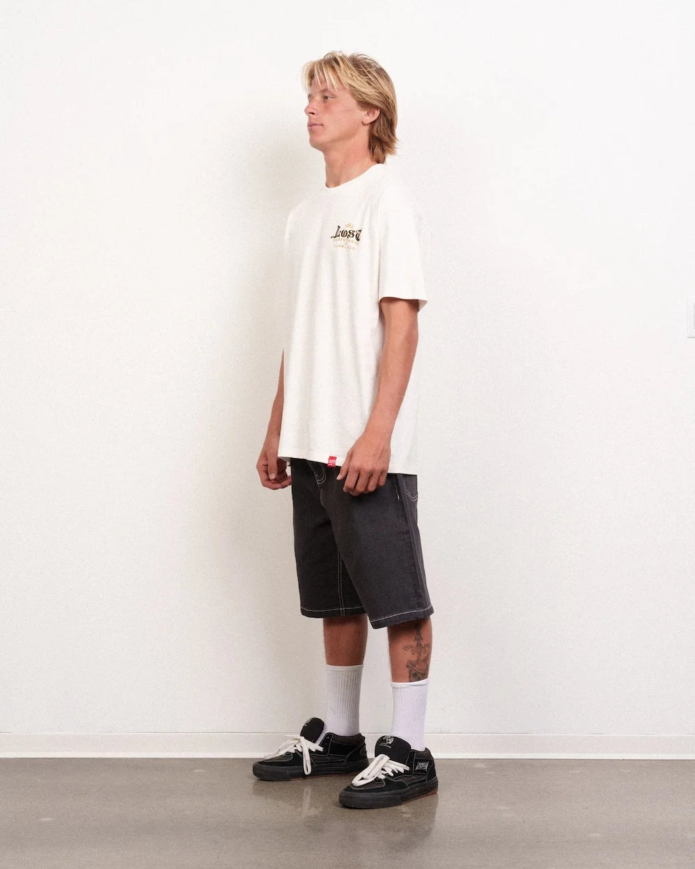 Lost Men's Slacker Denim Jort Vintage Black - Vintage Black - Sun Diego Boardshop