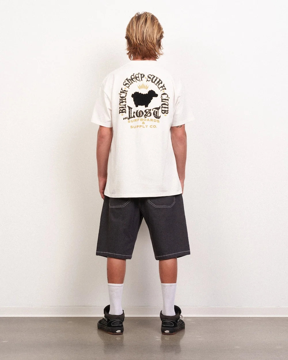 Lost Men's Slacker Denim Jort Vintage Black - Vintage Black - Sun Diego Boardshop