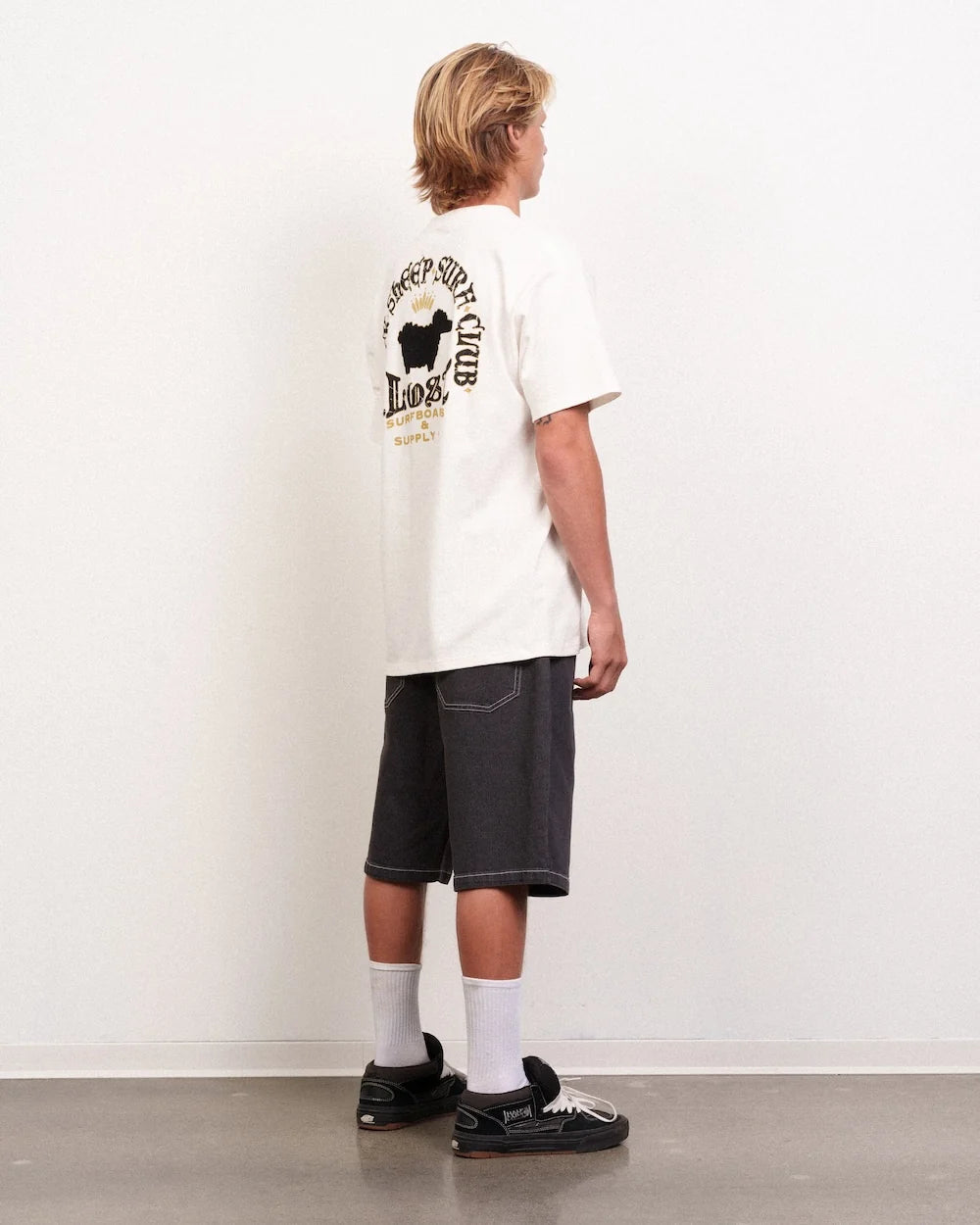 Lost Men's Slacker Denim Jort Vintage Black - Vintage Black - Sun Diego Boardshop