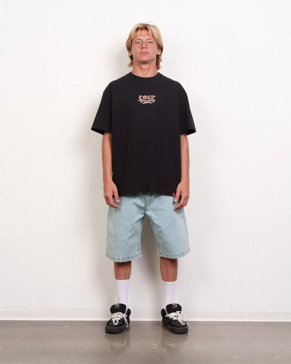 Lost Men's Dropout Denim Jort - Washed Up Blue - Sun Diego Boardshop
