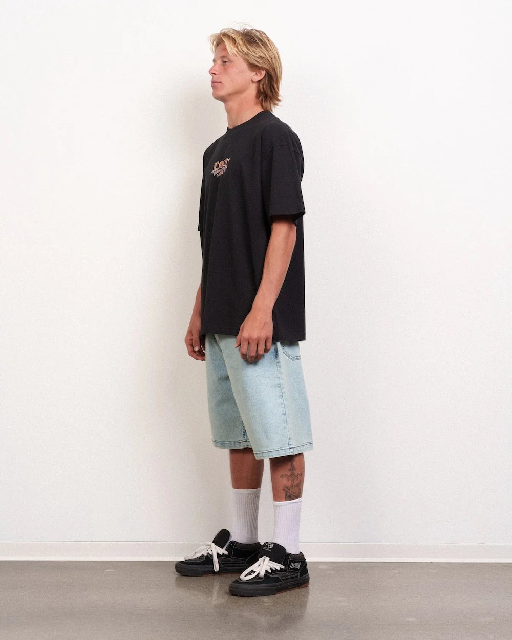 Lost Men's Dropout Denim Jort - Washed Up Blue - Sun Diego Boardshop
