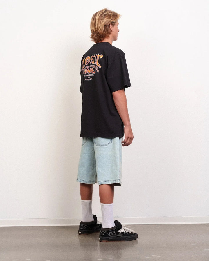 Lost Men's Dropout Denim Jort - Washed Up Blue - Sun Diego Boardshop