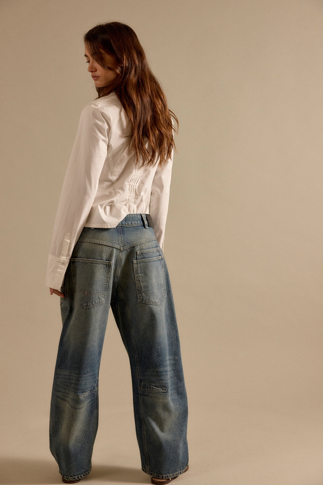 Free People Women's We The Free Minimalist Moxie Barrel Jeans - High Hopes - Sun Diego Boardshop
