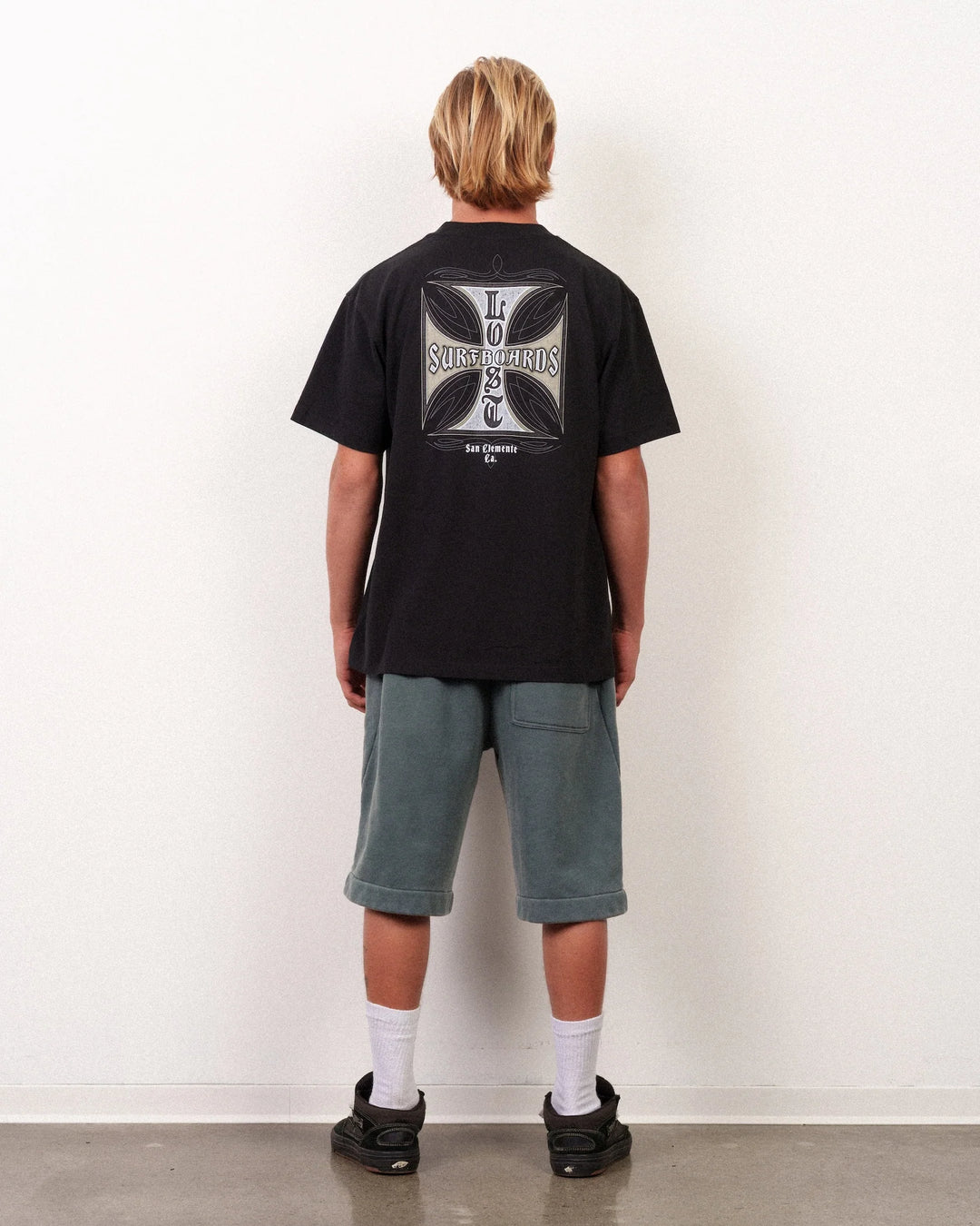 Lost Men's Kanga Fleece Shorts Dark Slate - Dark Slate - Sun Diego Boardshop