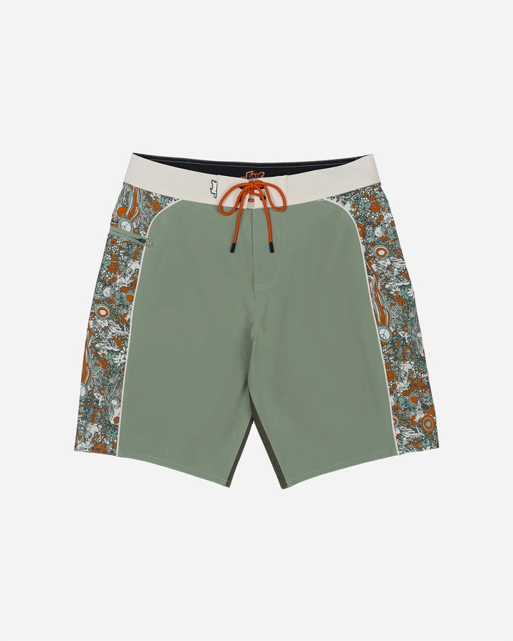 Lost Men's Garden Of Delight Boardshort Olive - Olive - Sun Diego Boardshop