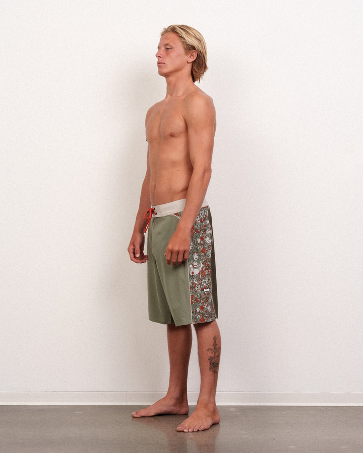 Lost Men's Garden Of Delight Boardshort Olive - Olive - Sun Diego Boardshop