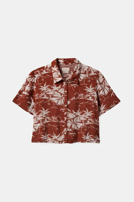 Brixton  RIVIERA S/S WOVEN SHIRT - SEPIA - Sun Diego Boardshop