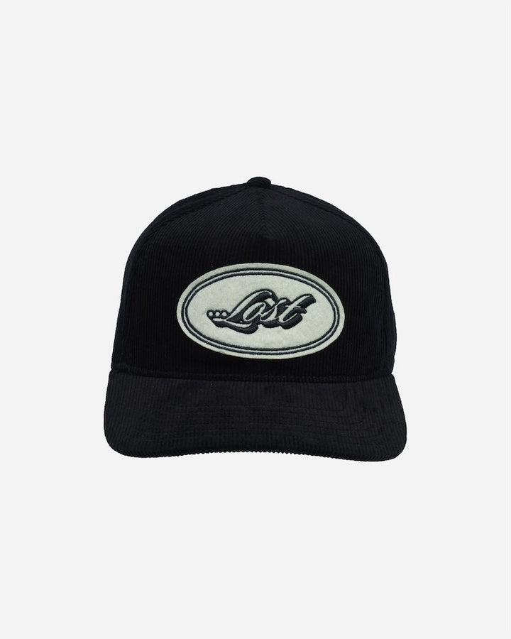 Lost Top-Notch Corduroy Hat - Black - Sun Diego Boardshop