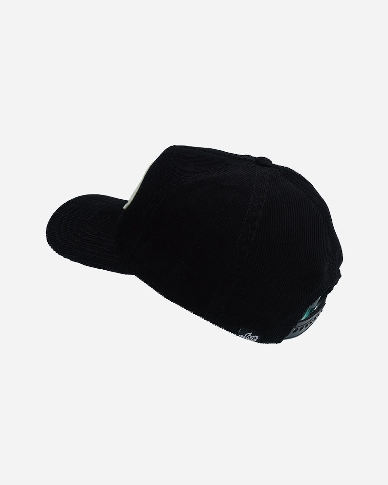Lost ENTERPRISES Top-Notch Corduroy Hat - BLACK - Sun Diego Boardshop