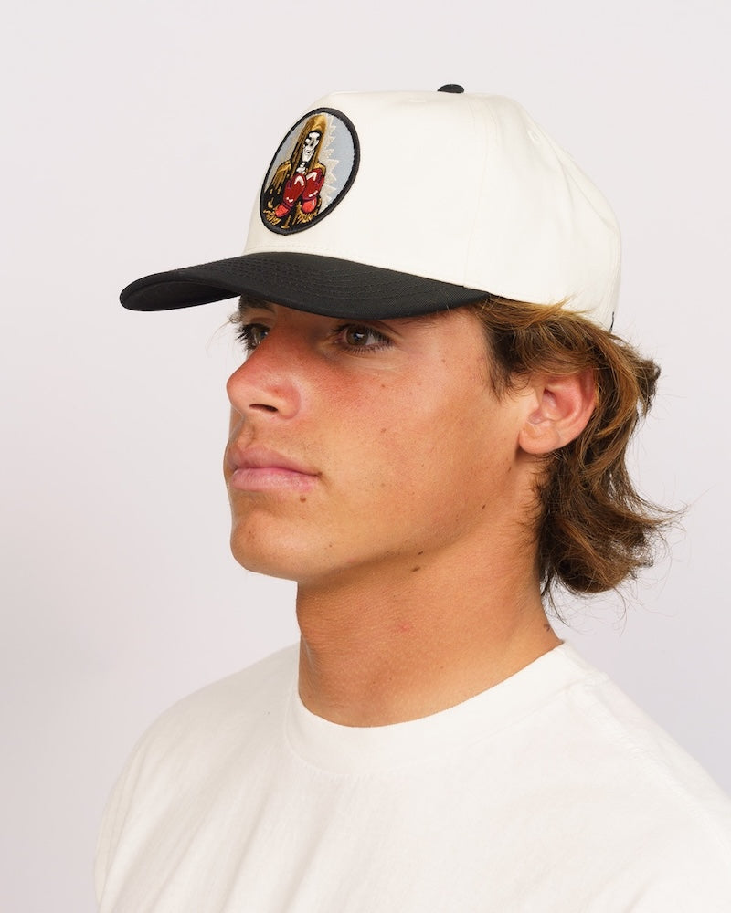 Lost Bone Breakers Strapback Hat - Vintage White - Sun Diego Boardshop