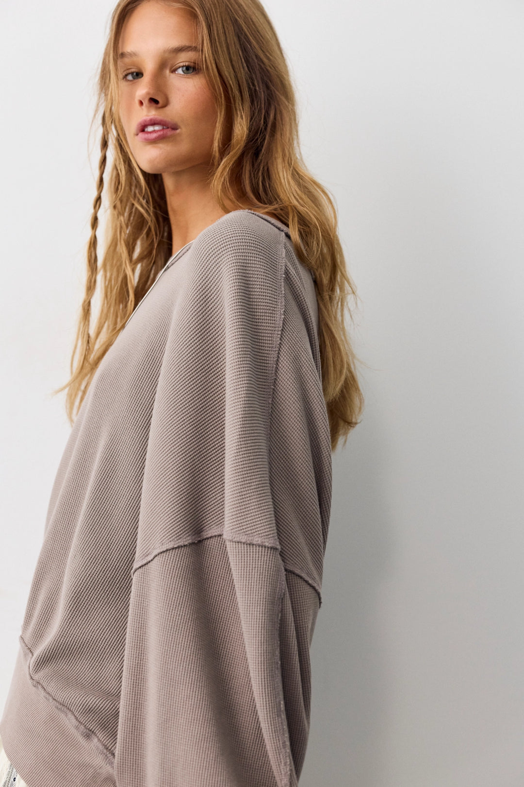 Free People Women's Skyline Thermal - Petrified Wood - Sun Diego Boardshop