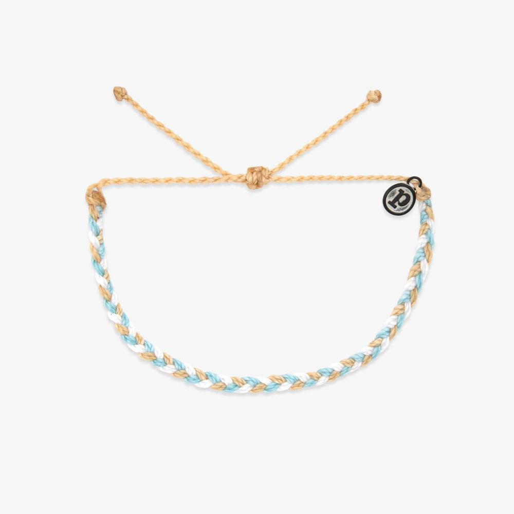 Pura Vida Mini Braided Bracelet for Charity - CALM SHORES - Sun Diego Boardshop