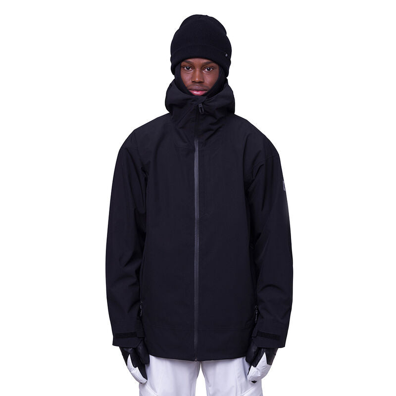 686 Enterprises Gateway Shell Jacket - BLACK - Sun Diego Boardshop