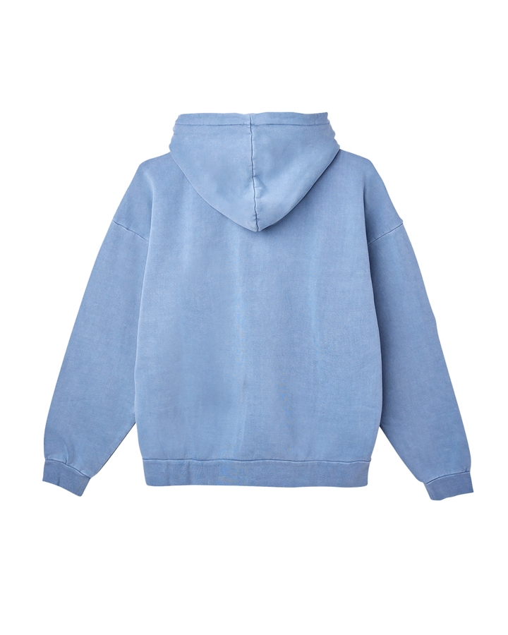 Obey Lowercase Pigment Zip Hood - Coronet Blue - Sun Diego Boardshop