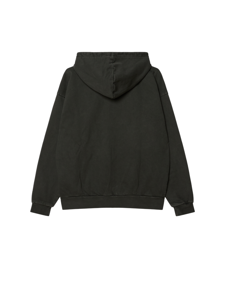 Obey Lowercase Pigment Zip Hood - Pigment Pirate Black - Sun Diego Boardshop