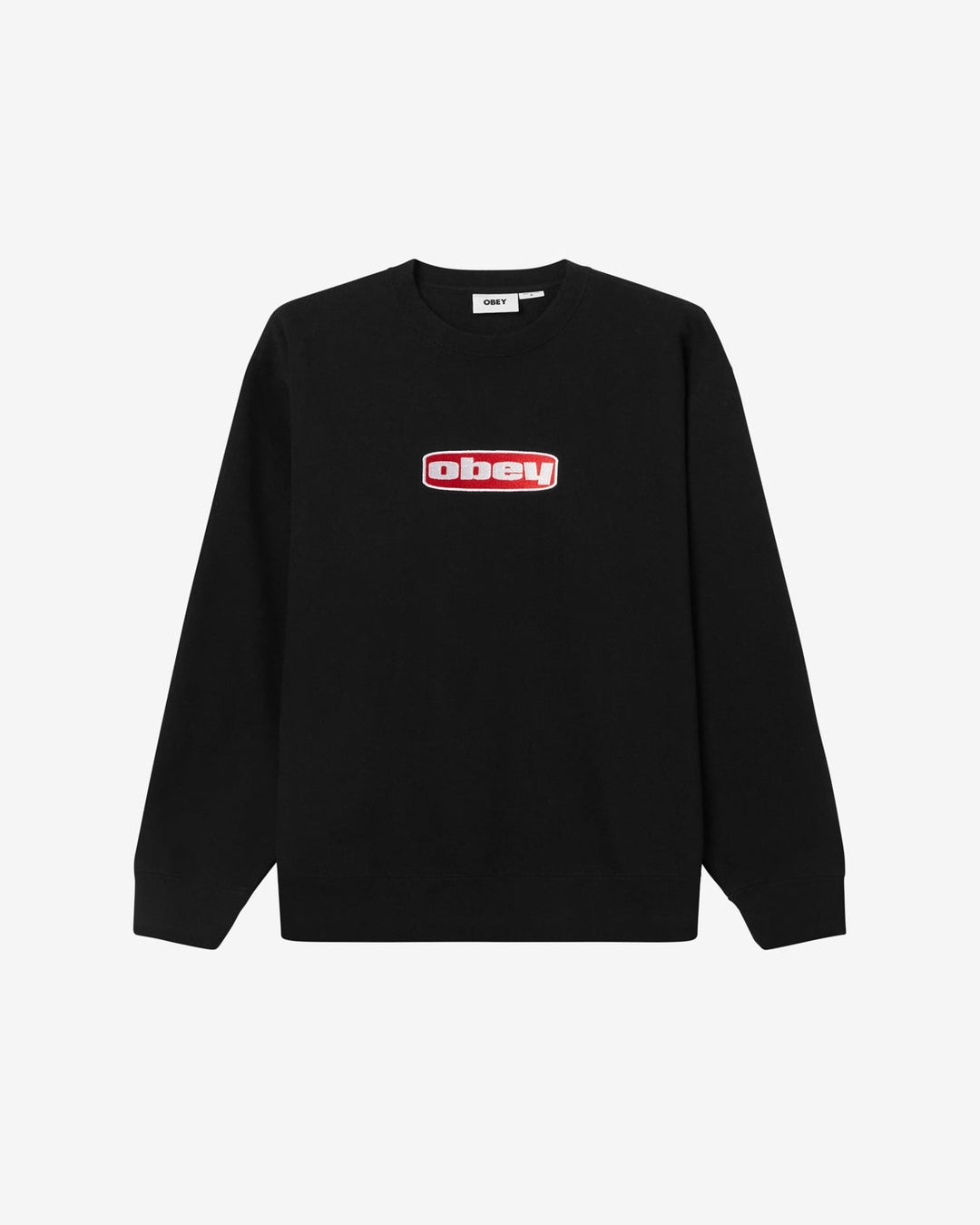 Obey DAGO CREWNECK - BLACK - Sun Diego Boardshop