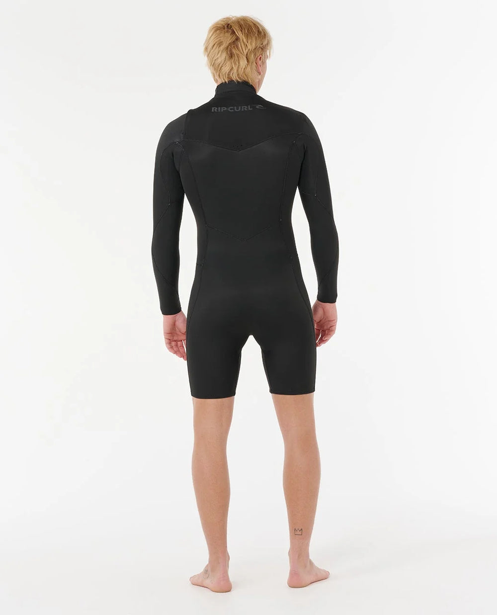 Rip Curl Men's Dawn Patrol 2/2 Long Sleeve Chest Zip Springsuit - Black - Sun Diego Boardshop