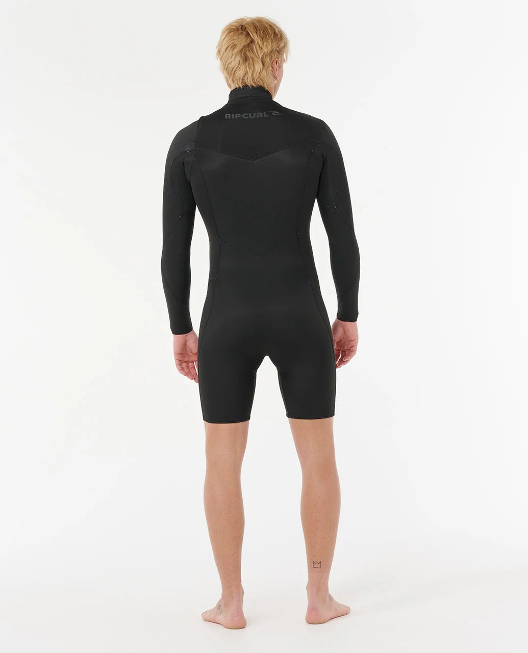 Rip Curl Men's Dawn Patrol 2/2 Long Sleeve Chest Zip Springsuit - Black - Sun Diego Boardshop
