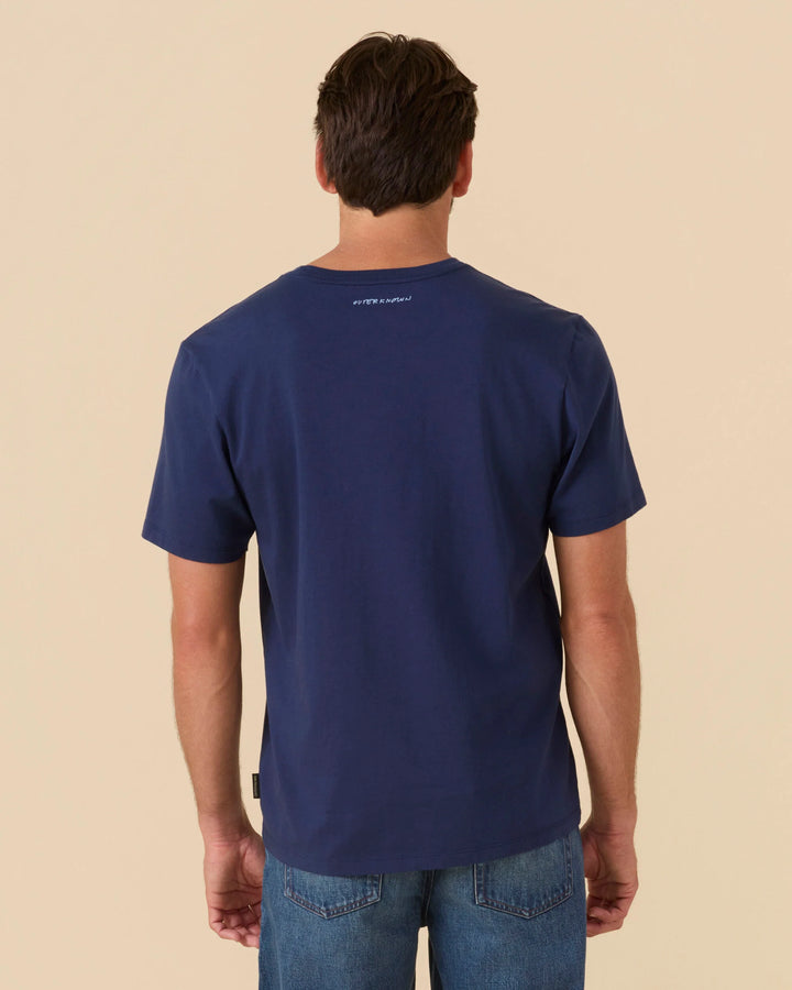 Outerknown Men's Ty Williams Salt Water Pocket Tee - Marine