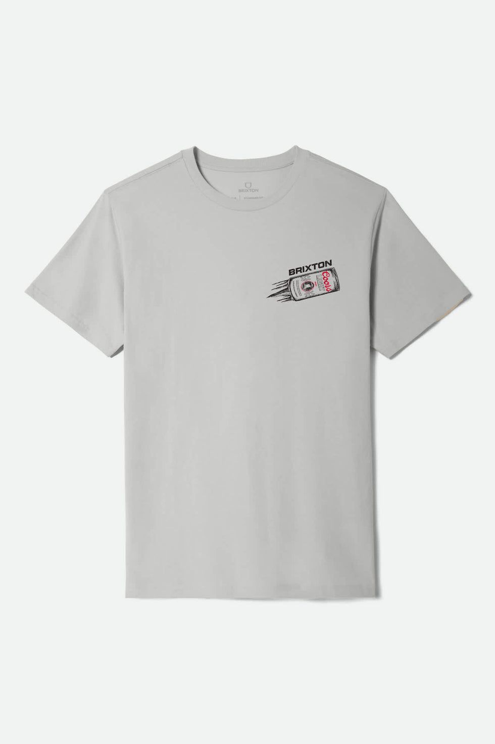 Brixton Coors Light Silver Speed Standard T-Shirt - Silver - Sun Diego Boardshop