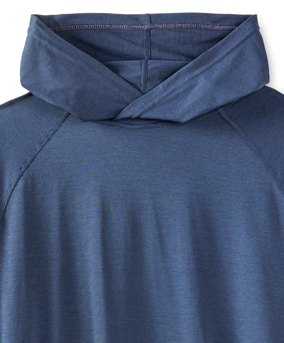 Outerknown Men's Hooded Sun Shirt - Marine