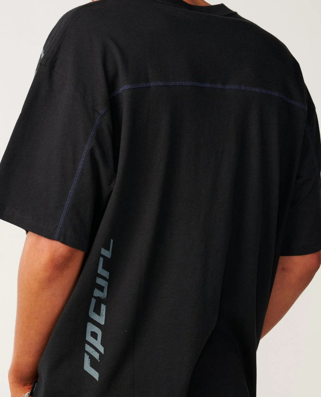 Rip Curl Men's Archive Thrashed Panel Tee - Black - Sun Diego Boardshop