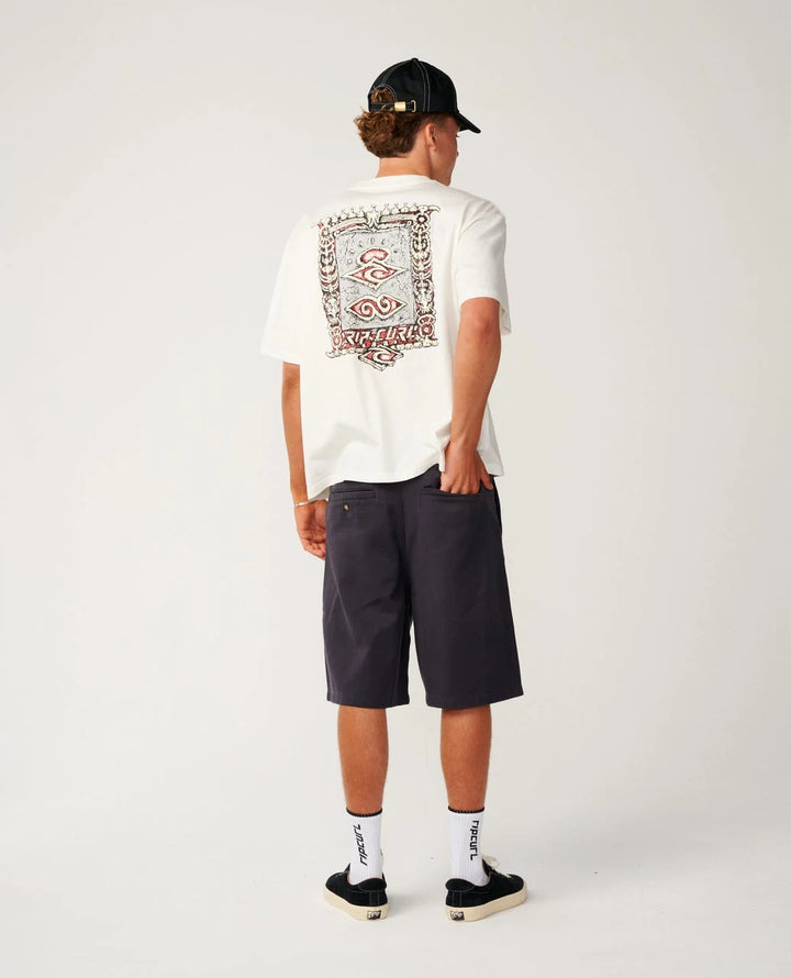 Rip Curl Men's Disorder Boneyards Tee - Bone - Sun Diego Boardshop