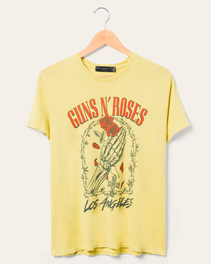 Junk Food Guns N' Roses Los Angeles Vintage Tee - DUSTY CITRON - Sun Diego Boardshop